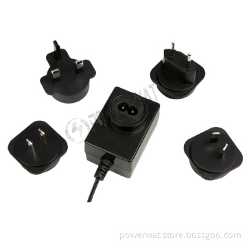 DC Adapter with Changeable AC Plug